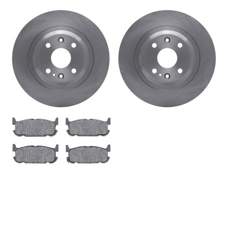 DYNAMIC FRICTION CO 6502-80181, Rotors with 5000 Advanced Brake Pads 6502-80181